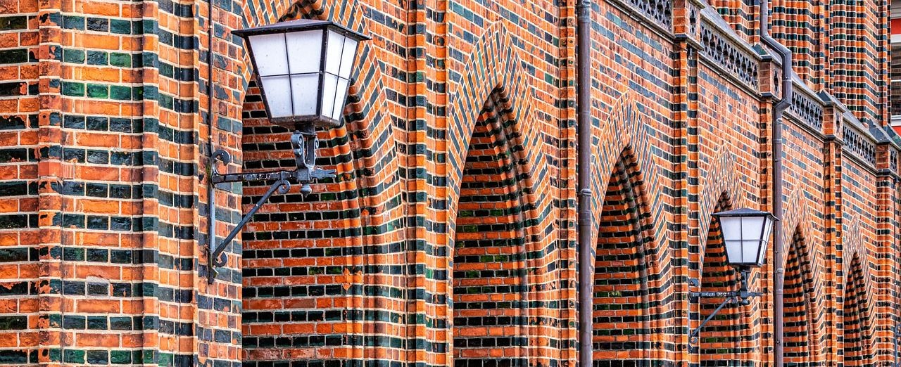 Fassade in Stralsund